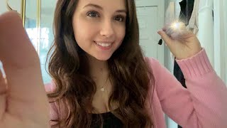 ASMR lofi cranial nerve exam (personal attention, soft spoken, faster paced)