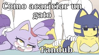 Como acariciar un gato version waifus?