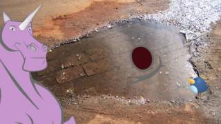 Imagine a puddle waking up one morning and thinking...
