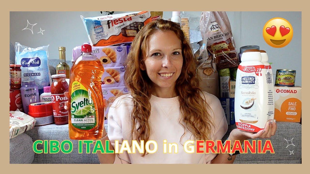 Cibi ITALIANI introvabili in Germania 🥖🍝 | Prodotti alimentari indispensabili!