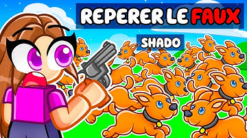 Caché en CHIEN dans Ne tue JAMAIS la MAUVAISE Personne dans Roblox !
