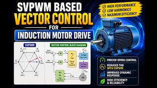 SVPWM-Based Vector Control for High-Performance Induction Motor Drive
