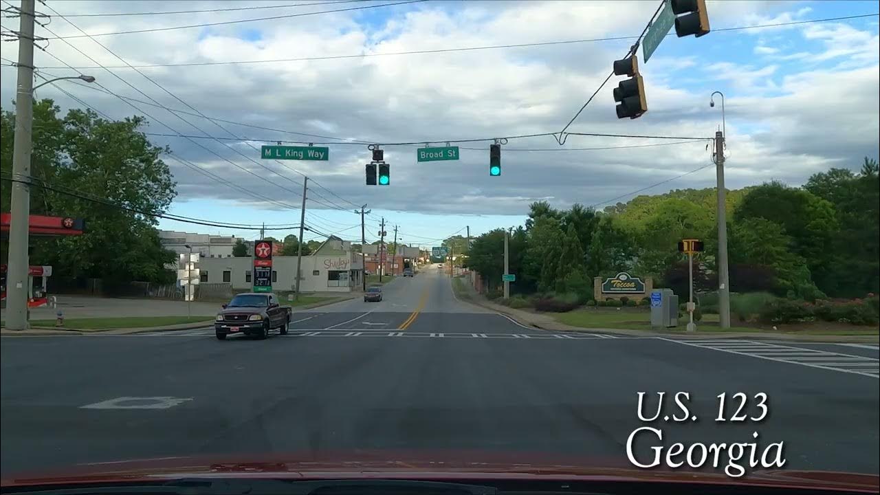 U S HWY 123 End to End (Clarkesville, GA to Greenville, SC) YouTube