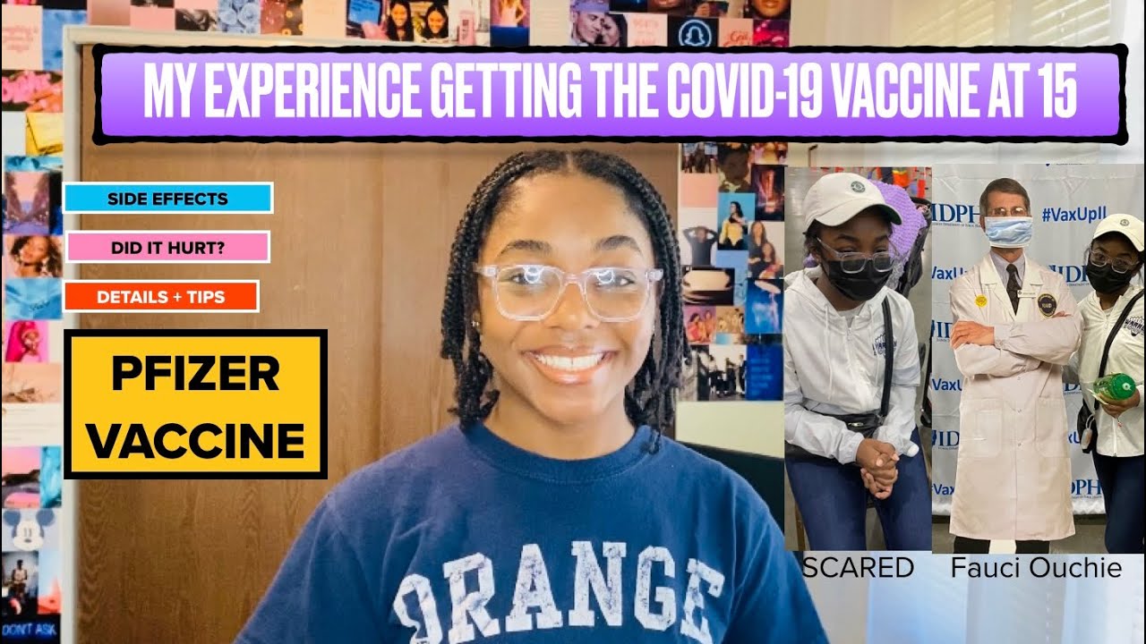FIRST DOSE OF PFIZER VACCINE AT 15 | I CAN’T BELIEVE THIS HAPPENED