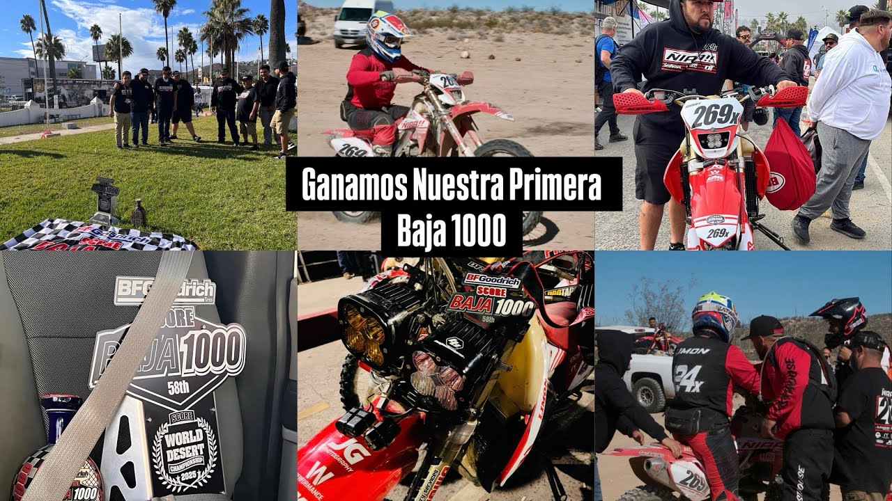 Ñiiiiaaa Racing Ganamos Nuestra Primera Baja 1000