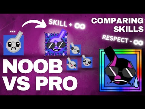 NOOB VS PRO SKILLS | Comparing Skills And Techniques