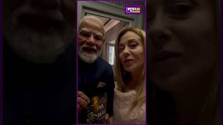 PM Modi और Giorgia Meloni की Melody Toffee वाली वीडियो पर छिड़ी बहस! #breakingnews