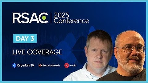 CyberRisk TV Live from RSAC Conference 2025 Day 3 Daily Intro