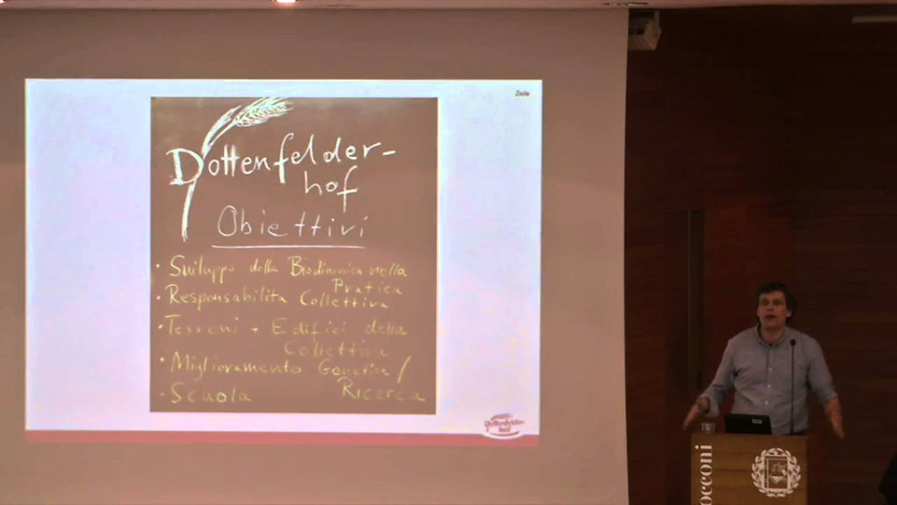 16  Martin Von Mackensen conference"Per l'Economia della Terra la nostra casa comune" febr.19th 2016