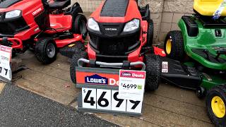 Mower Shopping Lowes Tractor Supply #gardentractor #shopping #newtractor