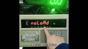 YAOHUA scale calibration  XK3190-A9 calibration  indicator  weight