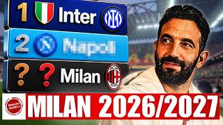 MILAN 2026/27: le mie PREVISIONI sulla stagione!