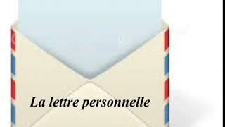 The personal letter