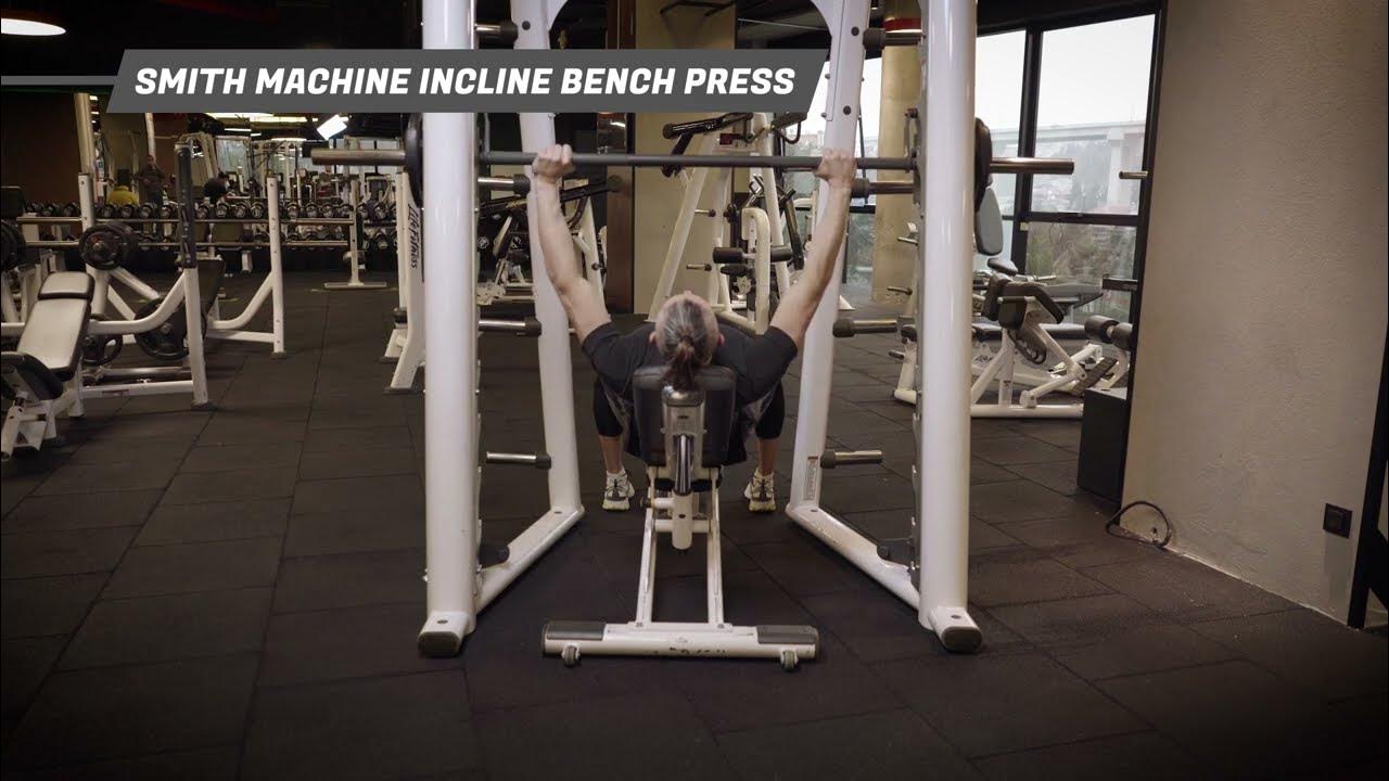 Triceps Press Smith Machine Incline