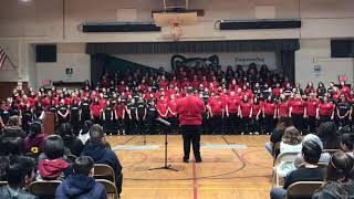 JMS &  PHS Choir One Note Samba Celebration Choir 2019