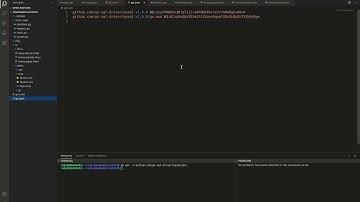 Go Lang: Installing MySQL  Database Driver