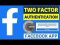 how to turn on google authenticator for facebook