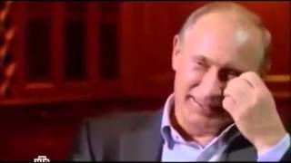 Putin laughs in face of a journalist about the anti missile system (ENG) subtitle