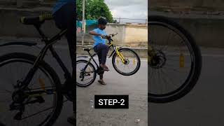 cycle wheelie sikhe step by step #shorts #stunt  #kunalrider#wheelie