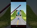 Moment before cooked BeamNG #beamng 487 Many cars pass through the rotating pendulum