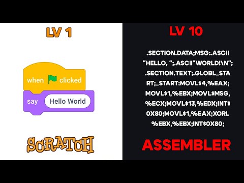 Видео: "Hello World" На 10 Самых СЛОЖНЫХ Языках Программирования