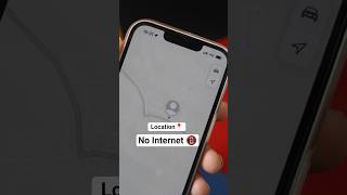 iPhone Tricks | Share Location Without Internet #iphone #apple #shorts