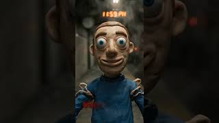 DON’T BLINK… HE’S GETTING CLOSER. 😳#Claymation #HorrorShort #AnalogHorror #StopMotion #Creepy