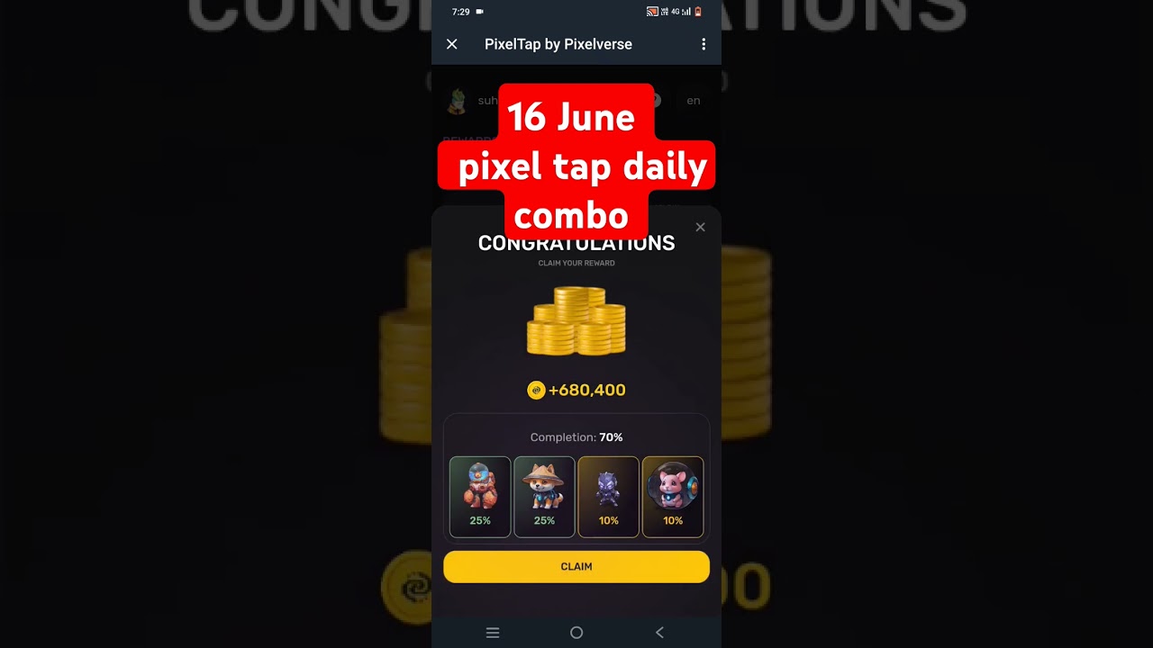 16 June pixel tap daily combo cards pixel tap daily combo cards