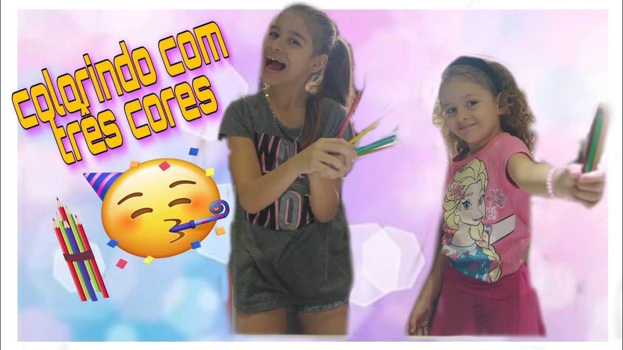 Colorindo com 3 cores - Parte 1 - YouTube