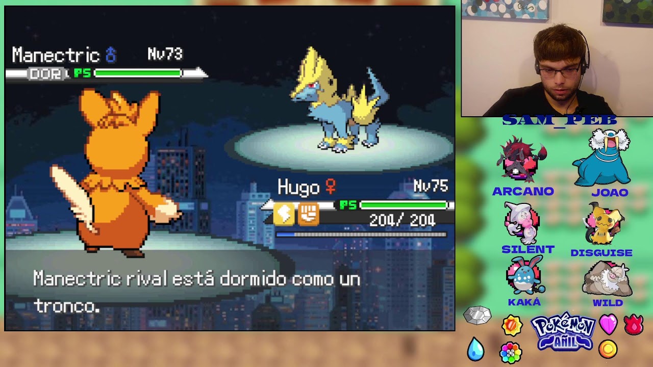 Liga pokémon - Pokemon Añil