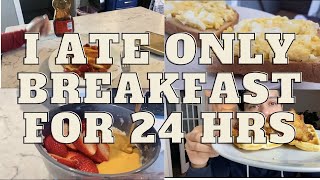 I ONLY ATE BREAKFAST FOR 24 HRS | A Fitness Vlog Ep 7 by Do More Be More 105 views 1 year ago 11 minutes, 1 second