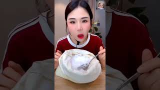 YY'S eating #yyice #mukbang crunchy white ice