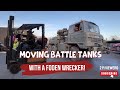 Moving dead centurion battle tanks with the foden 6x6 ex military recovery truck