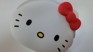 ★Hello Kitty★　p+g designシリコン　mimi POCHI 　ミミポチ　キティちゃんがま口　小物入れ(*^ ^*)にも(*^ ^*)