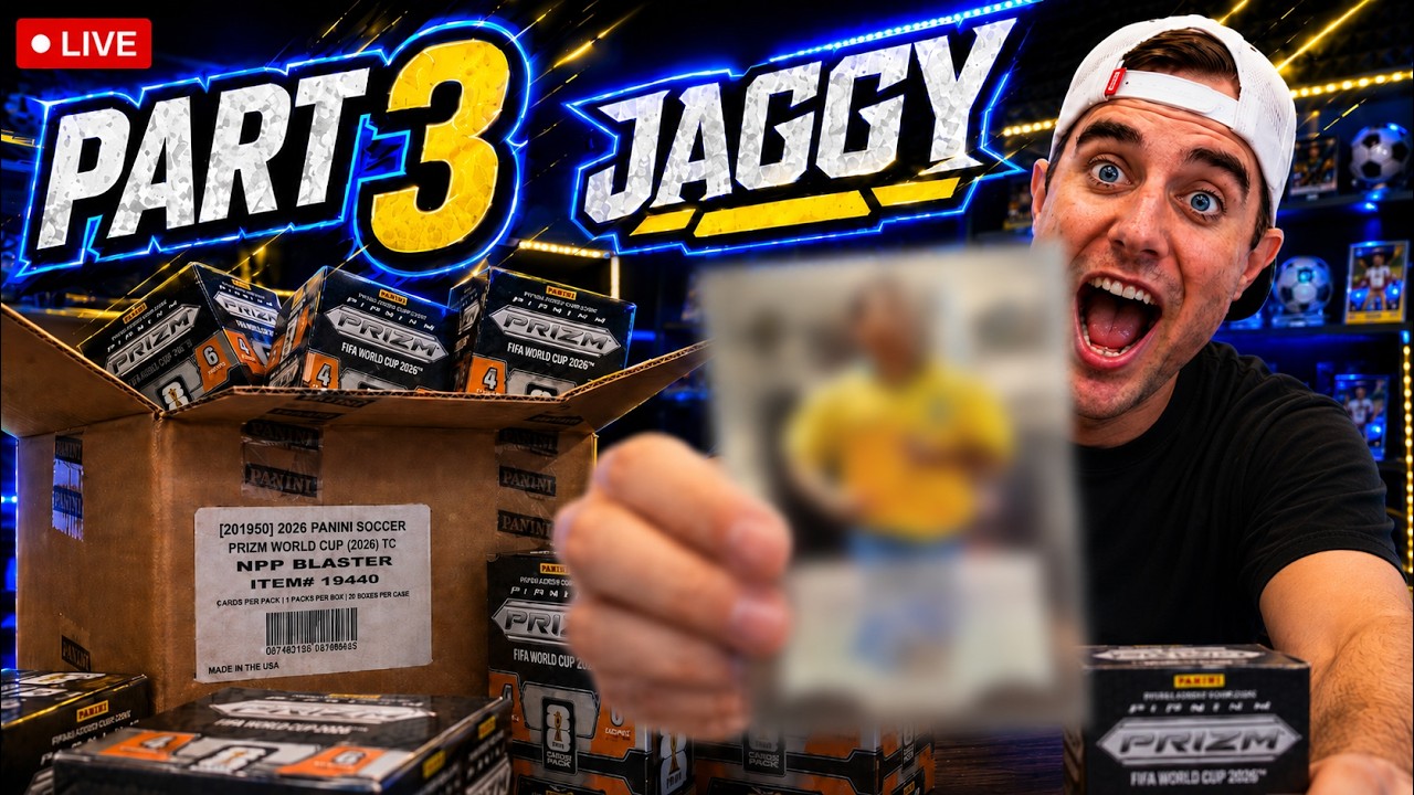 Part 3 of 4 for the Panini Prizim World Cup Blaster CASE...HUGE PULL !!!