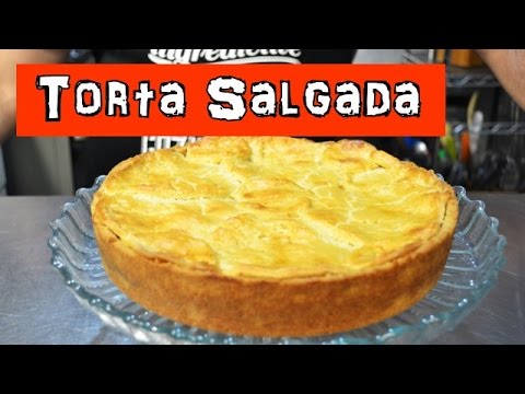 Torta Salgada de Frango com Palmito