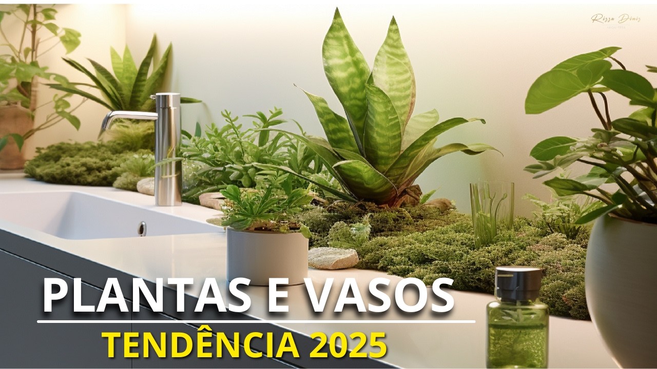 AS PLANTAS E VASOS MAIS INCRÍVEIS PARA DECORAR SUA CASA EM 2025!🌿