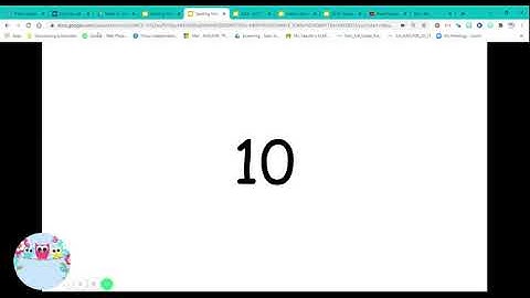 Spelling Video Numbers   Google Slides