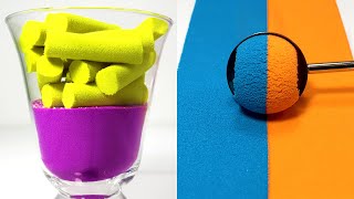 Satisfying and Relaxing Kinetic Sand Cutting ASMR | help sleeping [2]