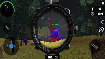 Dino Hunting Games - Wild Hunter 3D Android ios gameplay - Dinosaur Planet Gaming Part - 12