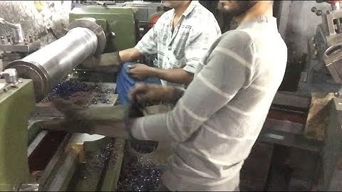 How to make spindle part of lathe machine Technical machine #technology #machinelearning #trending