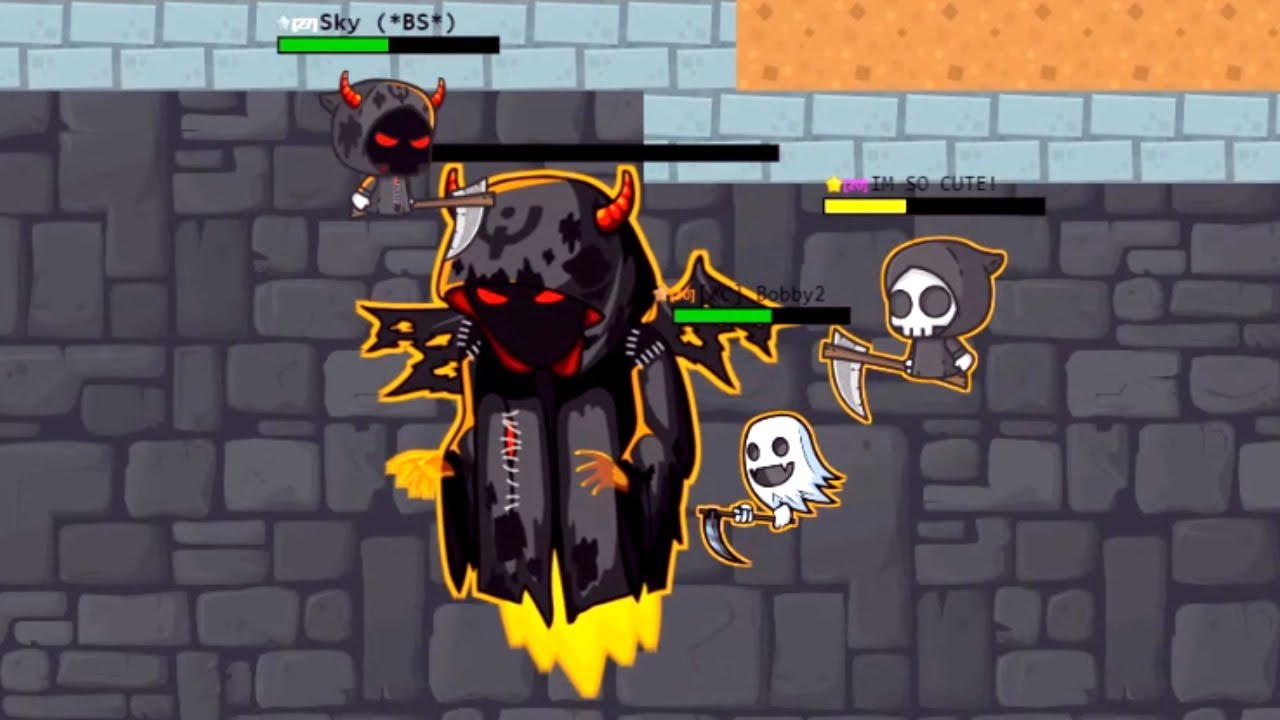 King Justice Kills Ghostly Reapers And Xmas Reaper Kills Boss in (EvoWorld.io)  