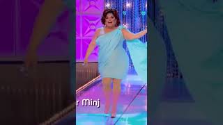 RuPaul's Drag Race Season 7 ‘Jet Set Eleganza’ Runway: Ginger Minj #shorts