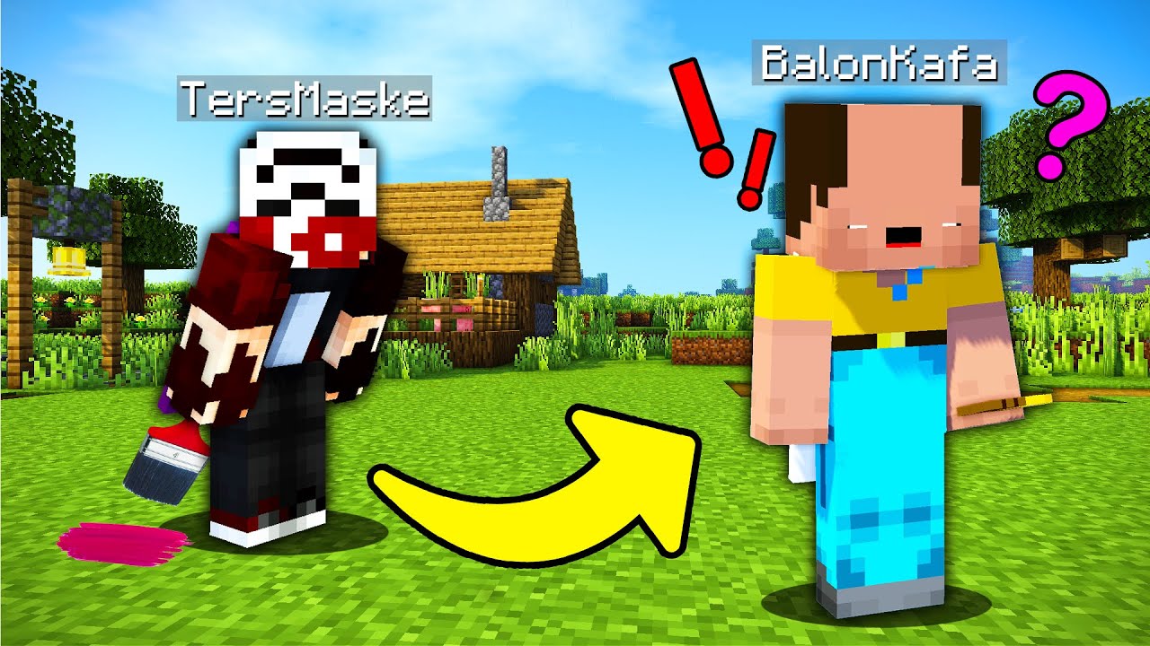 Balon Kafa Yeni Kiyafet Trollu Yaptim Baloncraft 4 Minecraft Youtube