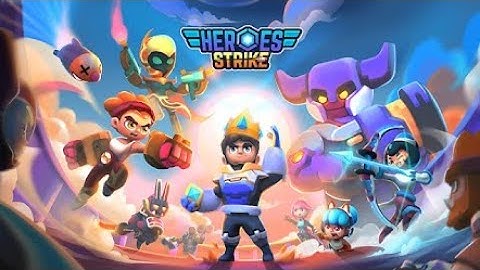 Heroes Strike Gamesplay Offline MOBA & Battle Royale walkthrough Android/IOS Part 1