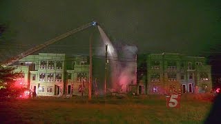 Firefighter Injured Battling Fire Ruled As Arson