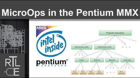 MicroOps in the Pentium MMX