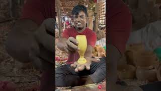 Amazing Eco-Friendly Bamboo Root Drinking Glass Beautiful Handmade Craft