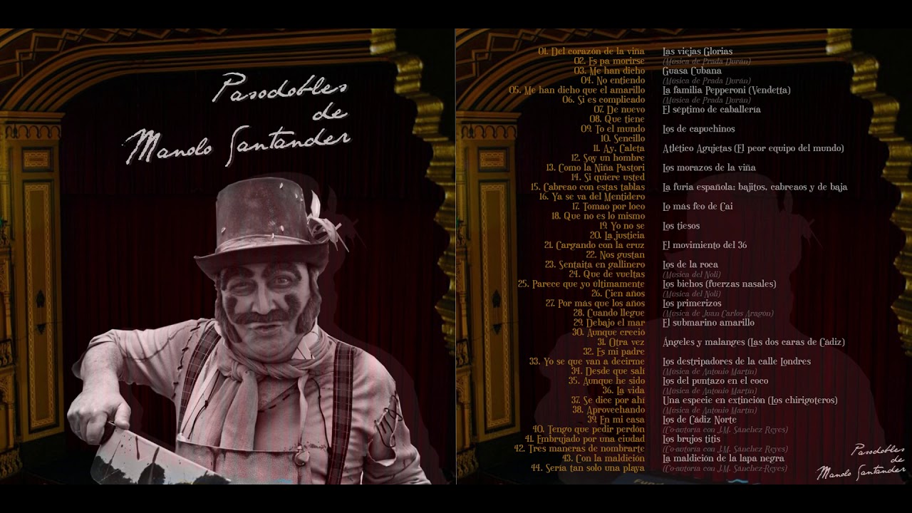 Pasodobles de Manolo Santander