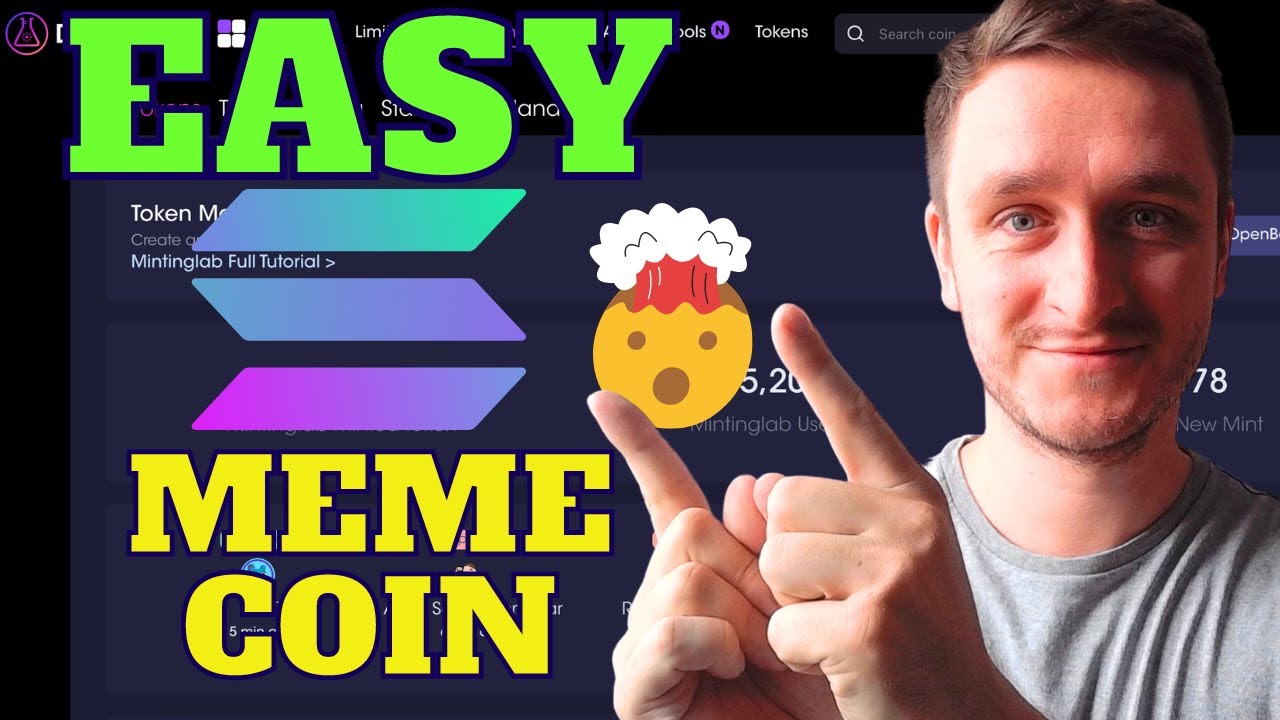 Create a Solana Meme Coin - SPL Token guide with DexLab - YouTube